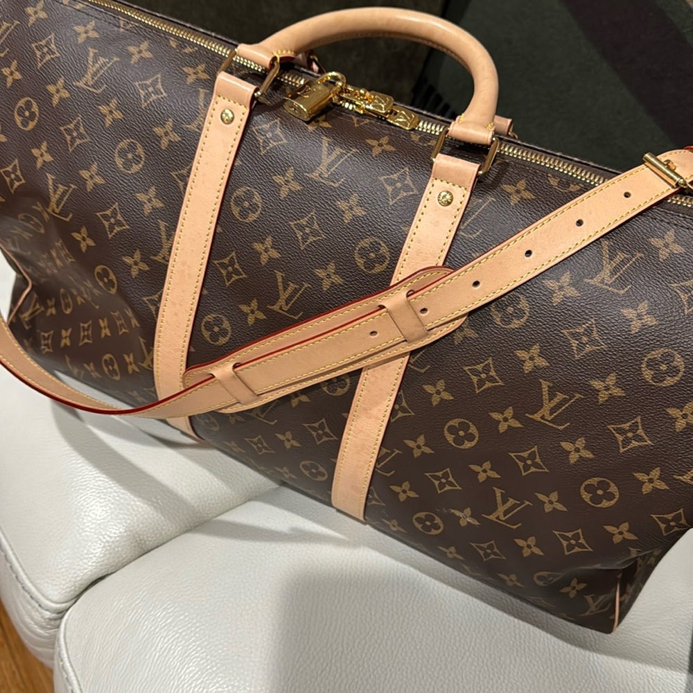 AUTHENTIC LV KEEPALL 50 BOUNDALIERE 
strap
Made in Italy 2024
digital invoice